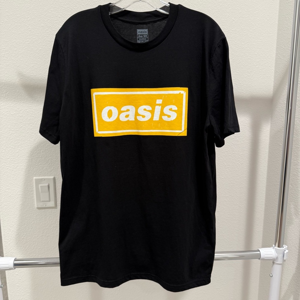 Oasis Live ‘25 New Jersey Tee - NWOT